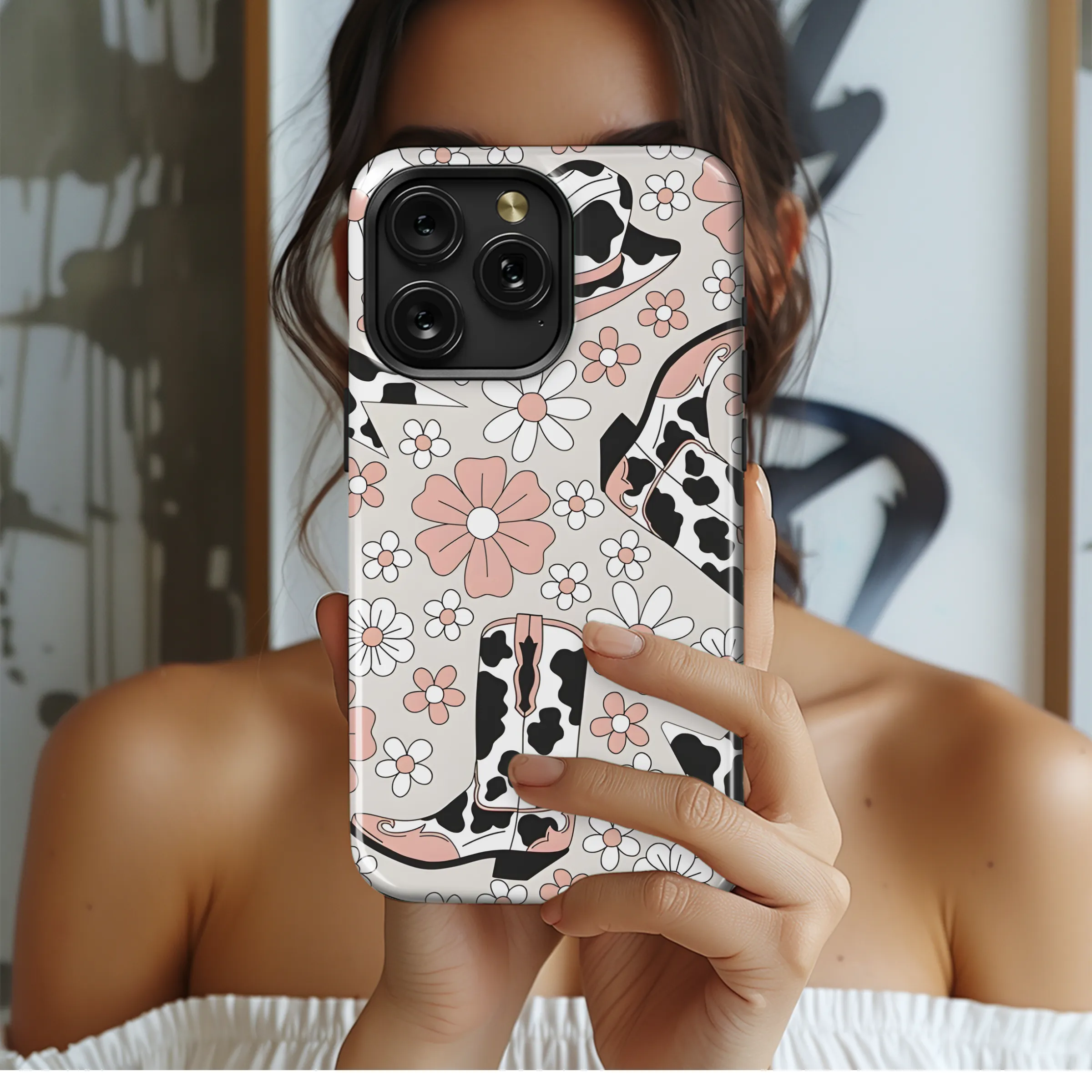 Western Cowboy Phone Case iPhone Samsung Cover Pixel 3205