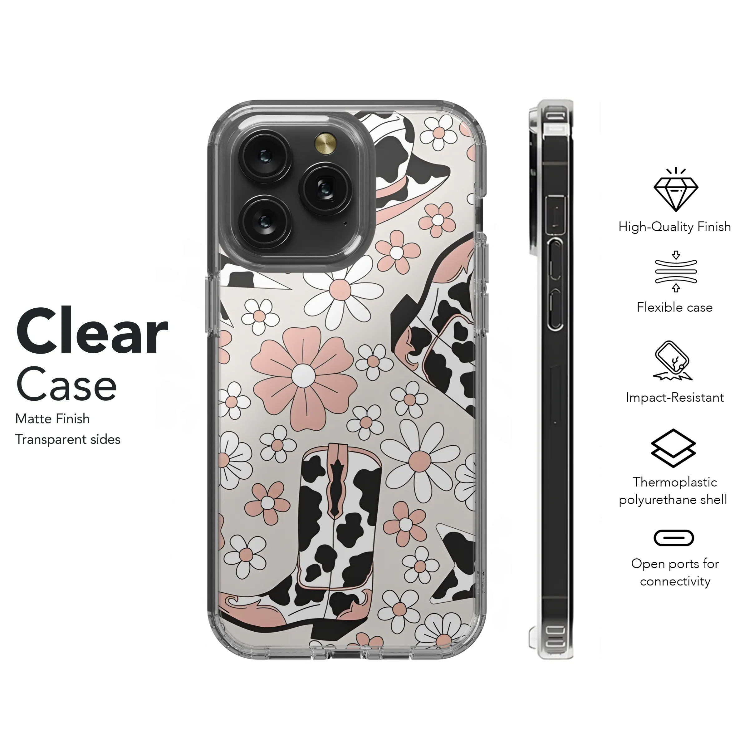 Western Cowboy Phone Case iPhone Samsung Cover Pixel 3205