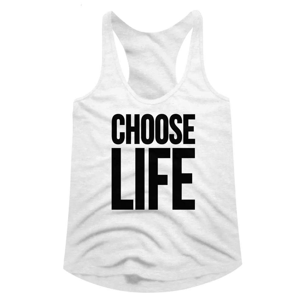 Wham Choose Life Women's Racerback