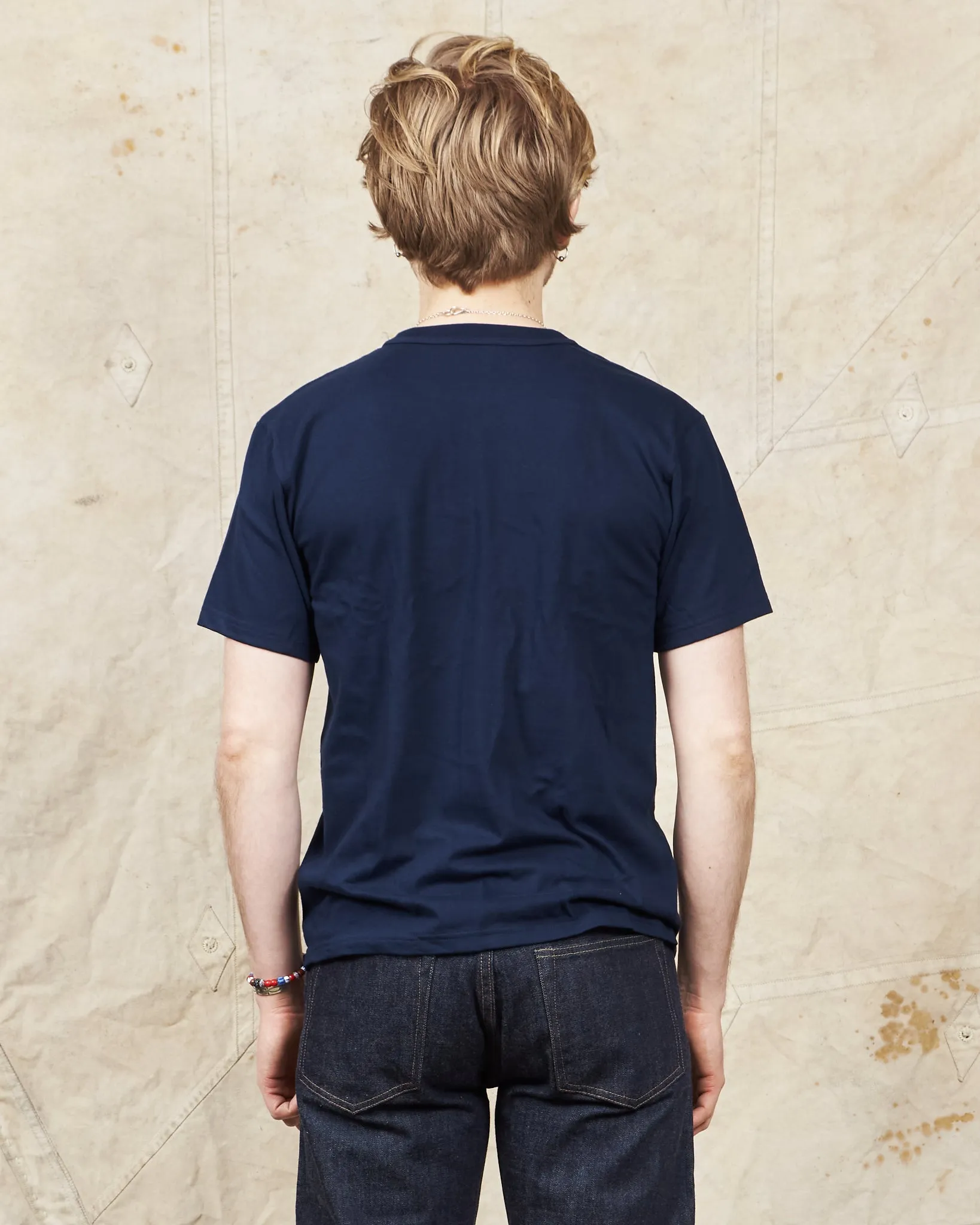 Whitesville 2 Pack Short Sleeve Tee Navy WV73544