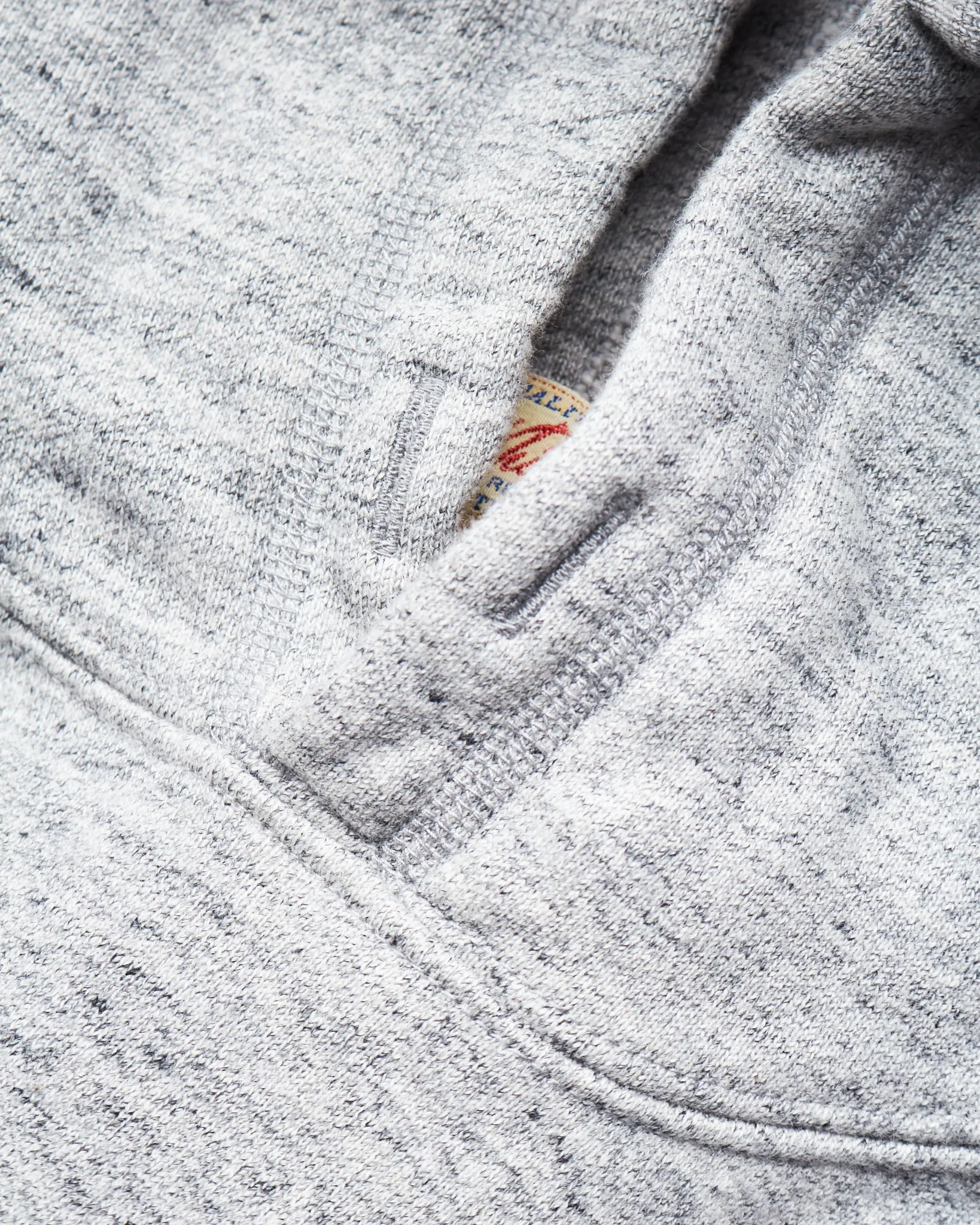 Whitesville Heavyweight Loop-Wheeled Hoodie Grey WV67729