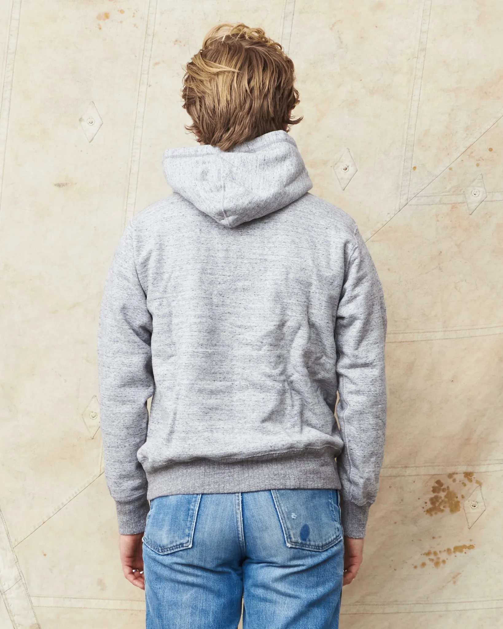 Whitesville Heavyweight Loop-Wheeled Hoodie Grey WV67729