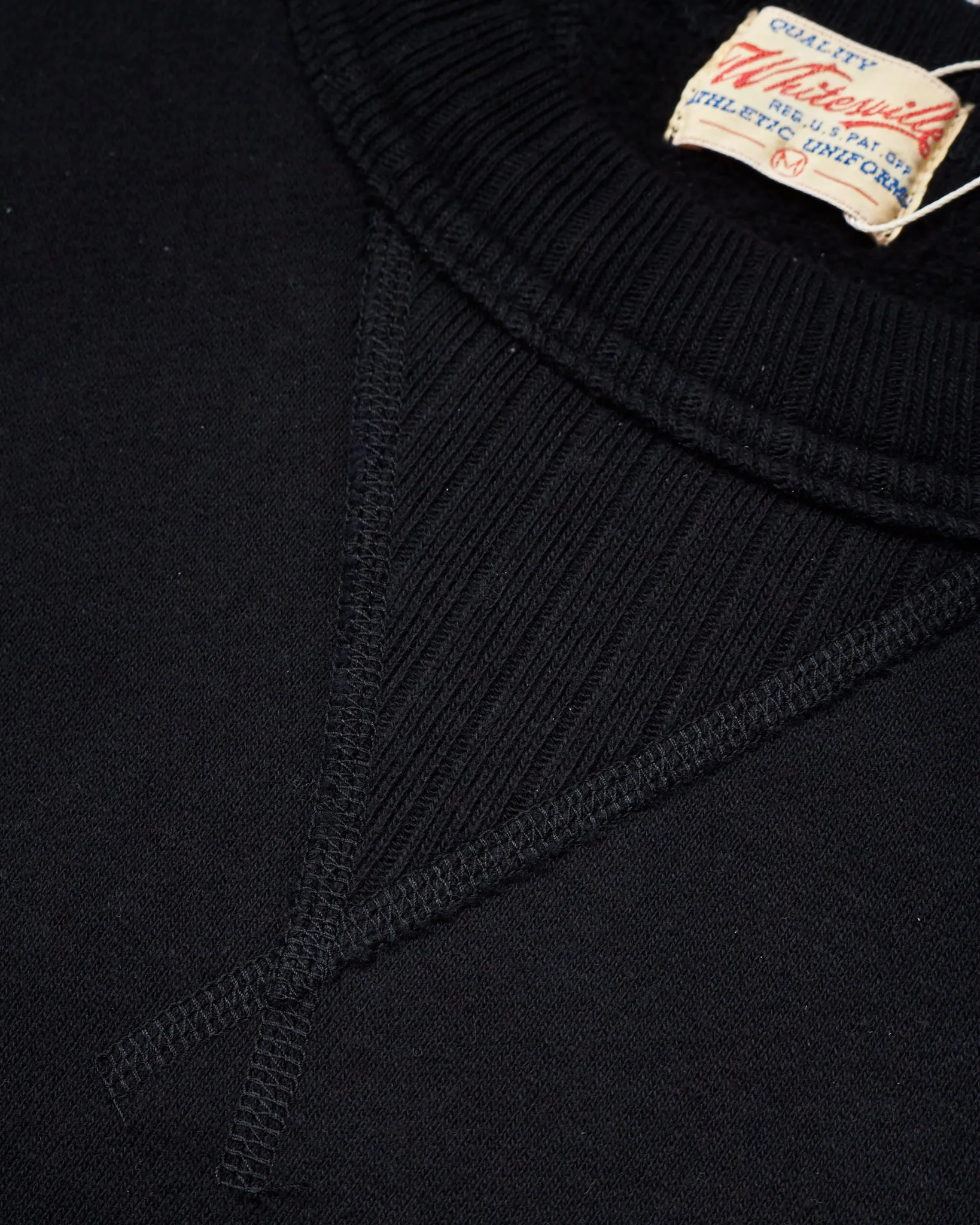 Whitesville Heavyweight Loop-Wheeled Sweatshirt Black WV67728
