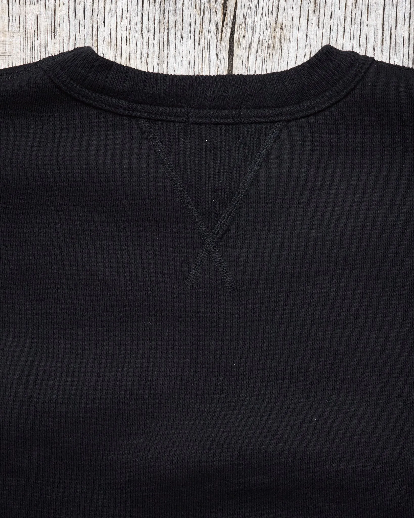 Whitesville Heavyweight Loop-Wheeled Sweatshirt Black WV67728