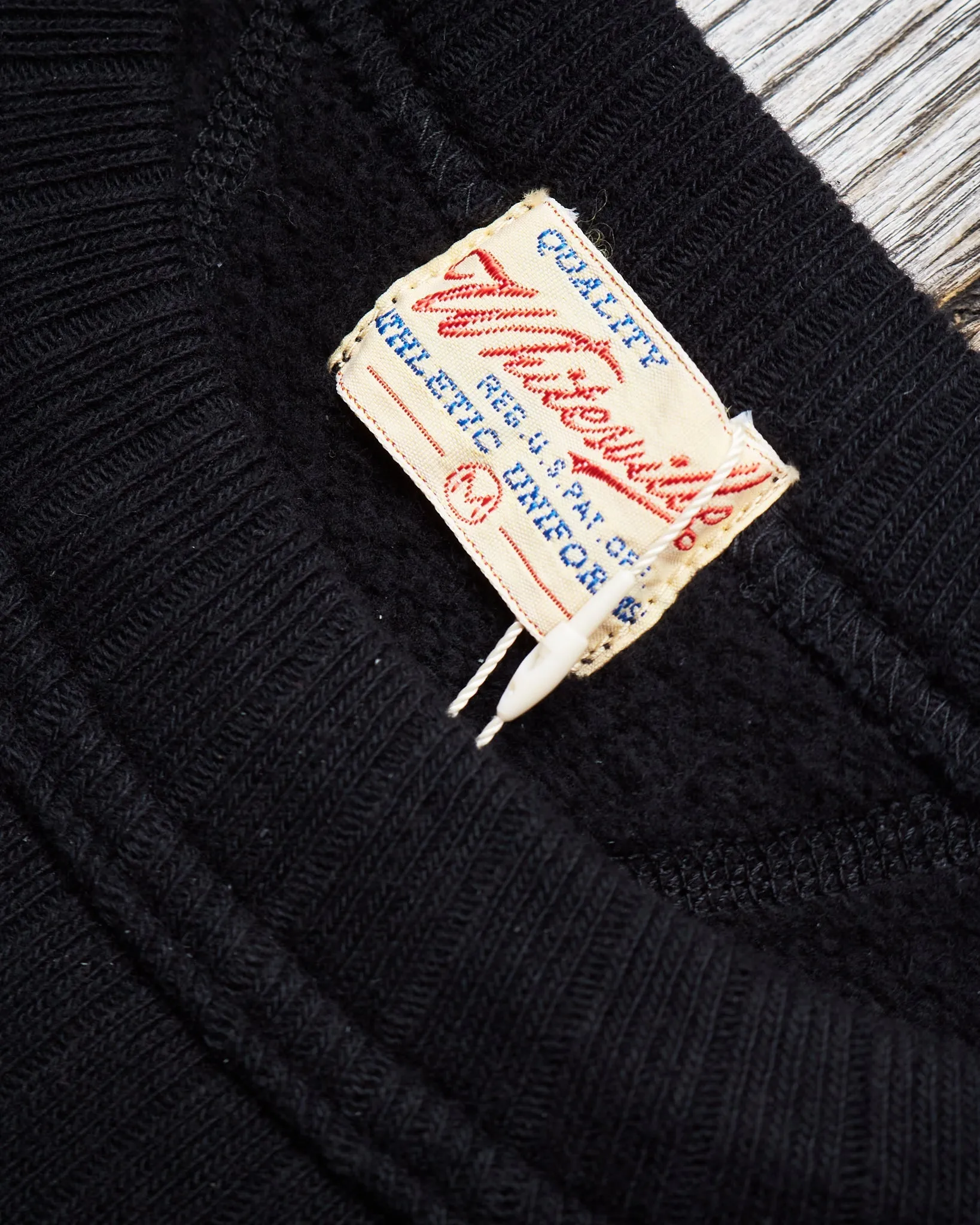 Whitesville Heavyweight Loop-Wheeled Sweatshirt Black WV67728
