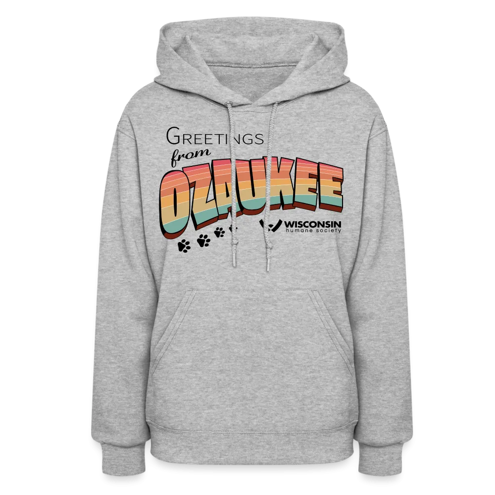 WHS "Greetings from Ozaukee" Contoured Hoodie
