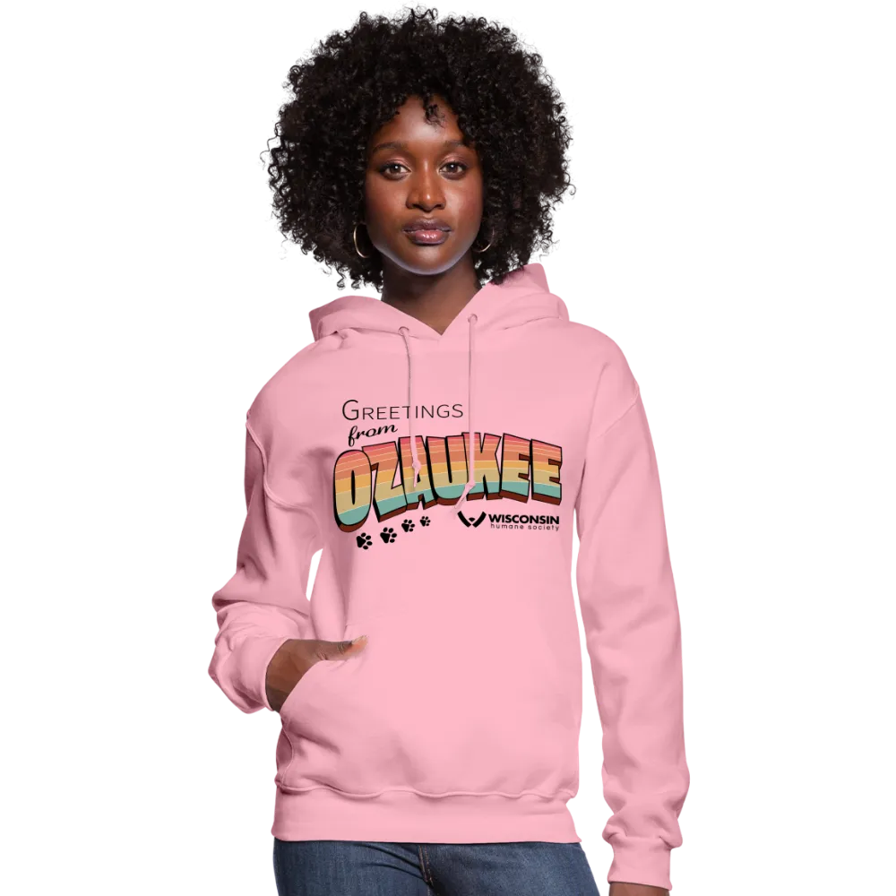 WHS "Greetings from Ozaukee" Contoured Hoodie