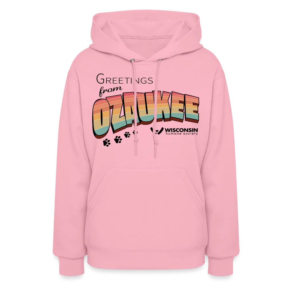 WHS "Greetings from Ozaukee" Contoured Hoodie