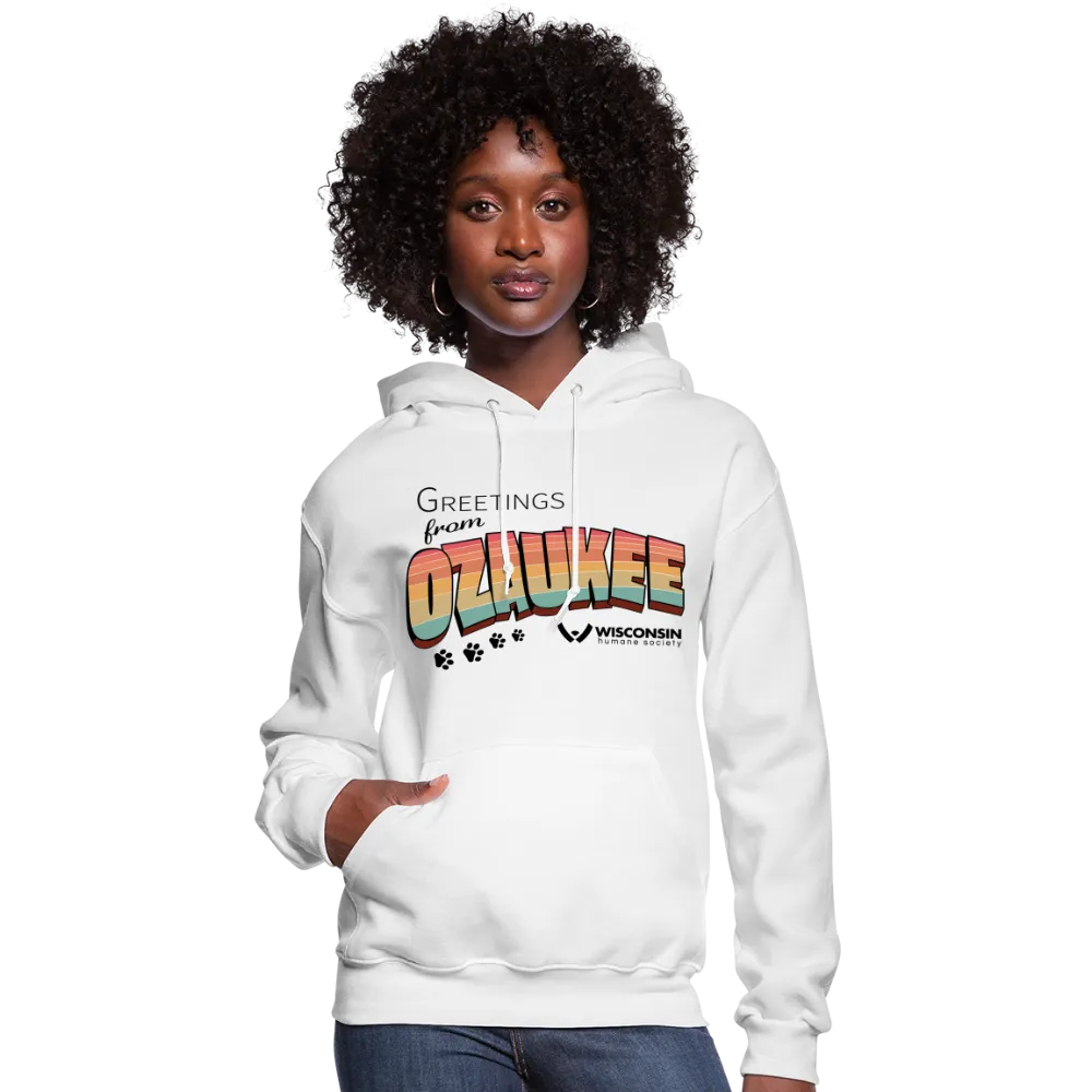 WHS "Greetings from Ozaukee" Contoured Hoodie