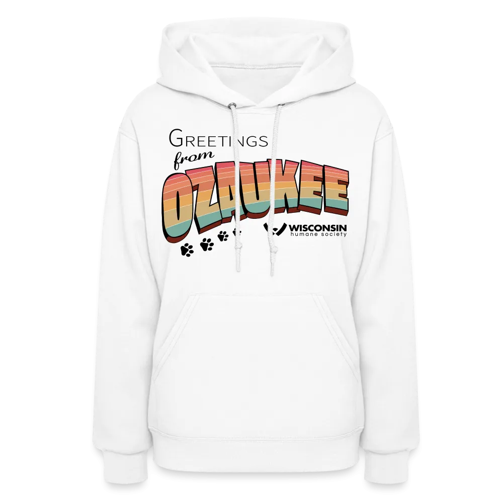 WHS "Greetings from Ozaukee" Contoured Hoodie