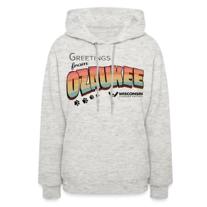 WHS "Greetings from Ozaukee" Contoured Hoodie