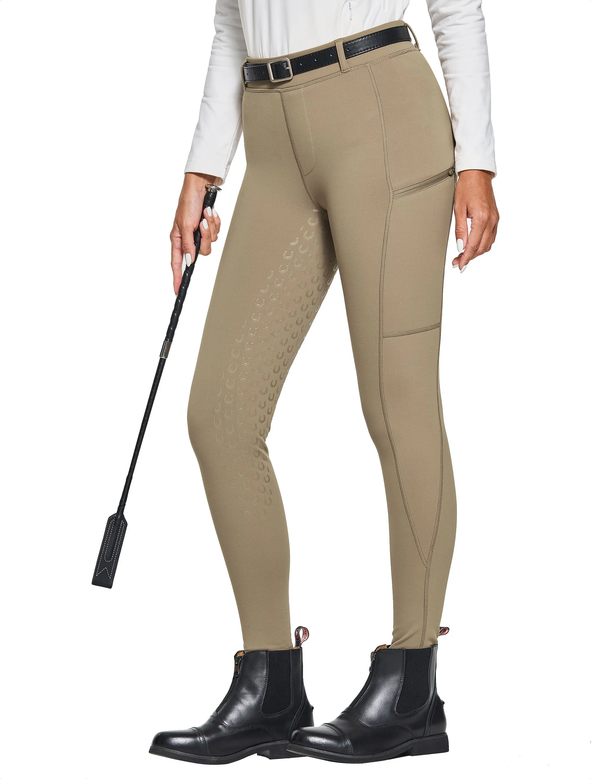 Women Full Seat Breeches Fleece Lined