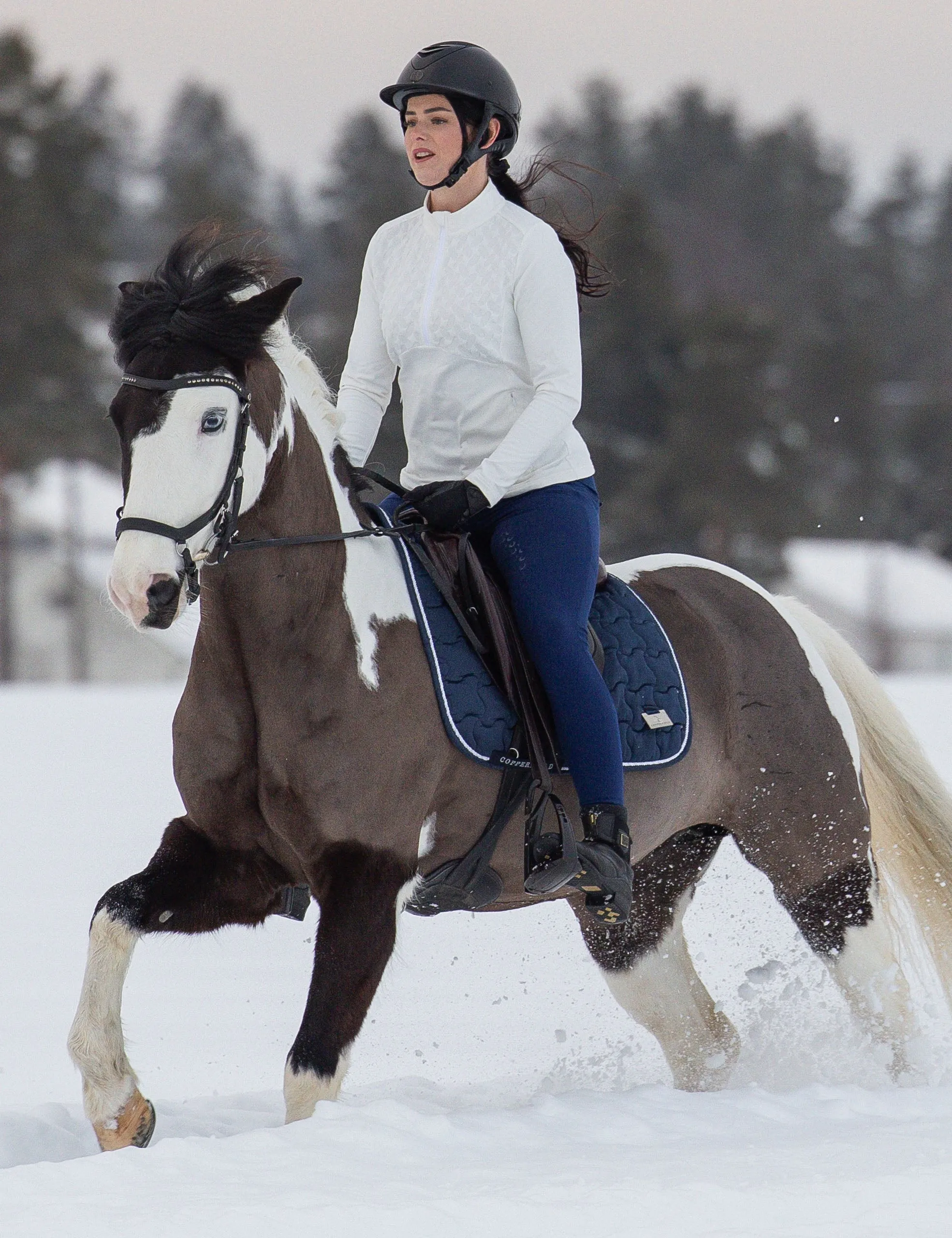 Women Full Seat Breeches Fleece Lined