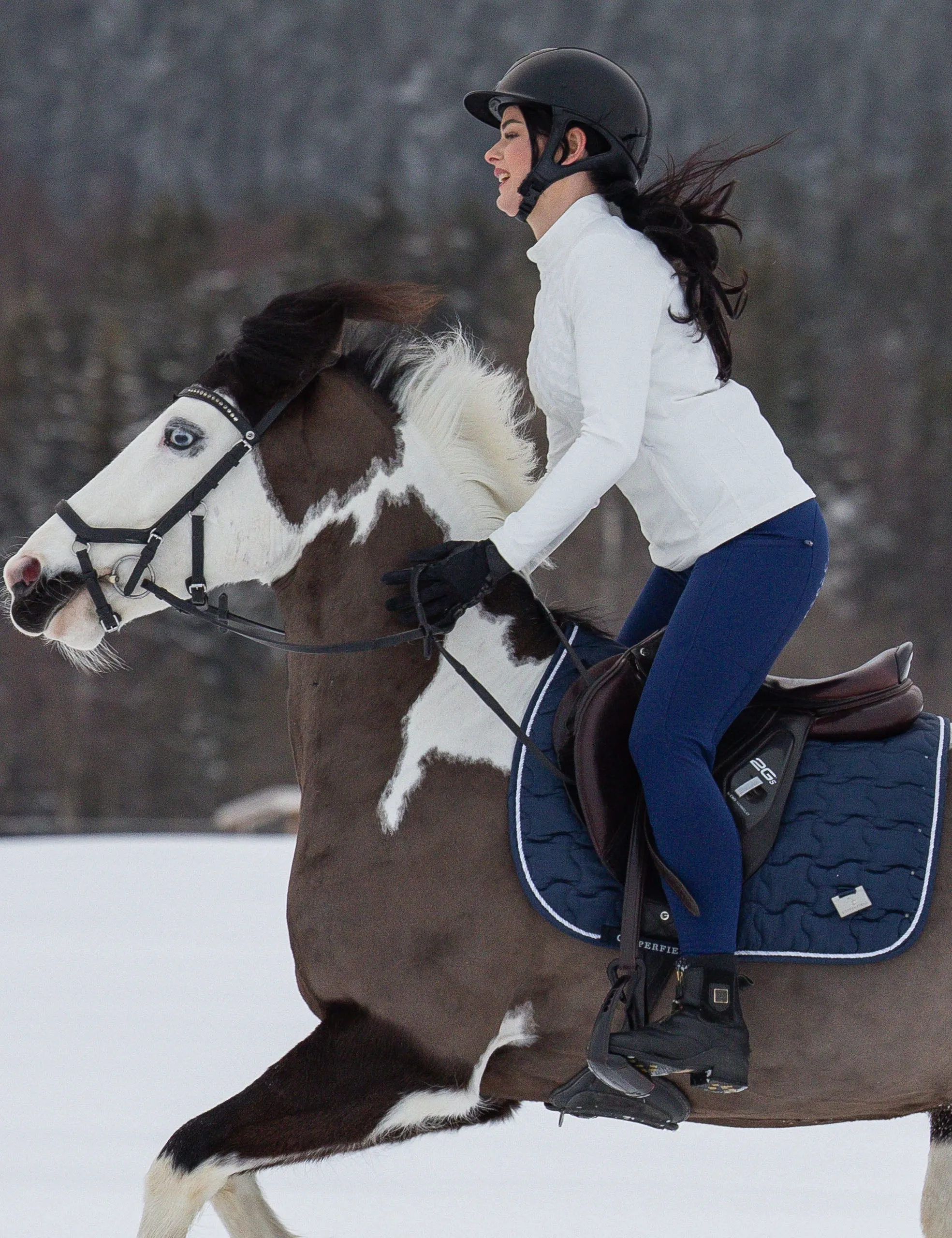 Women Full Seat Breeches Fleece Lined