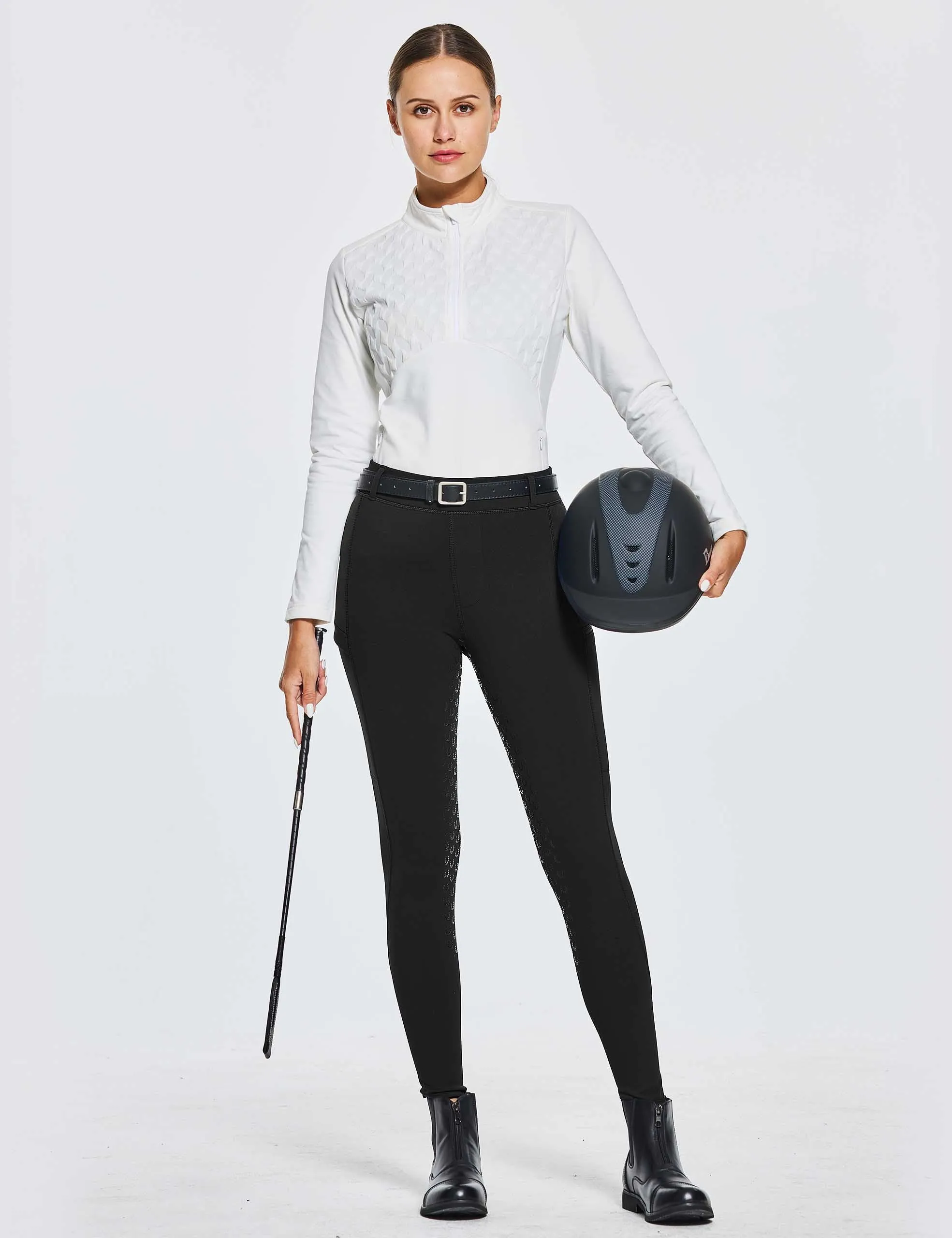 Women Full Seat Breeches Fleece Lined