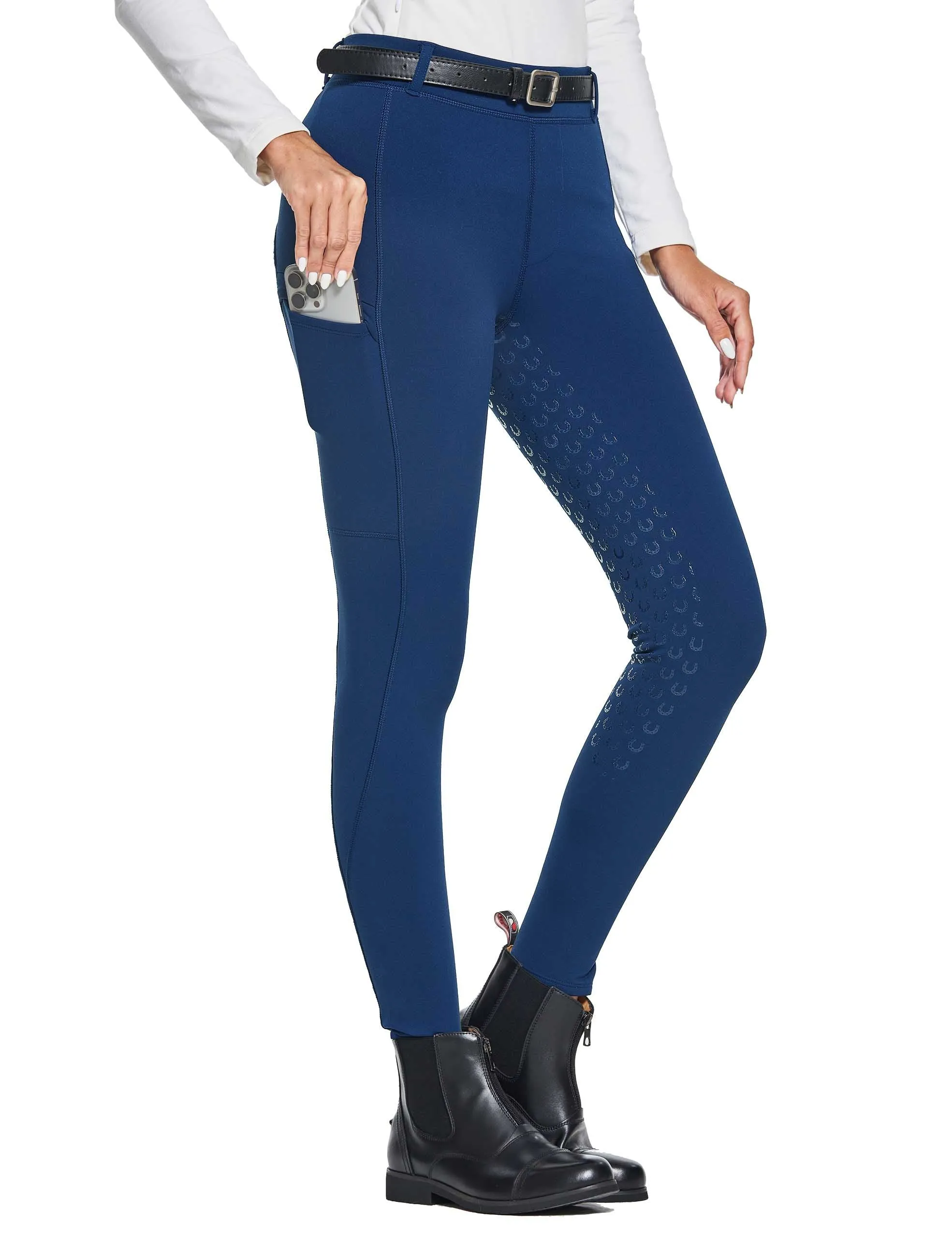 Women Full Seat Breeches Fleece Lined