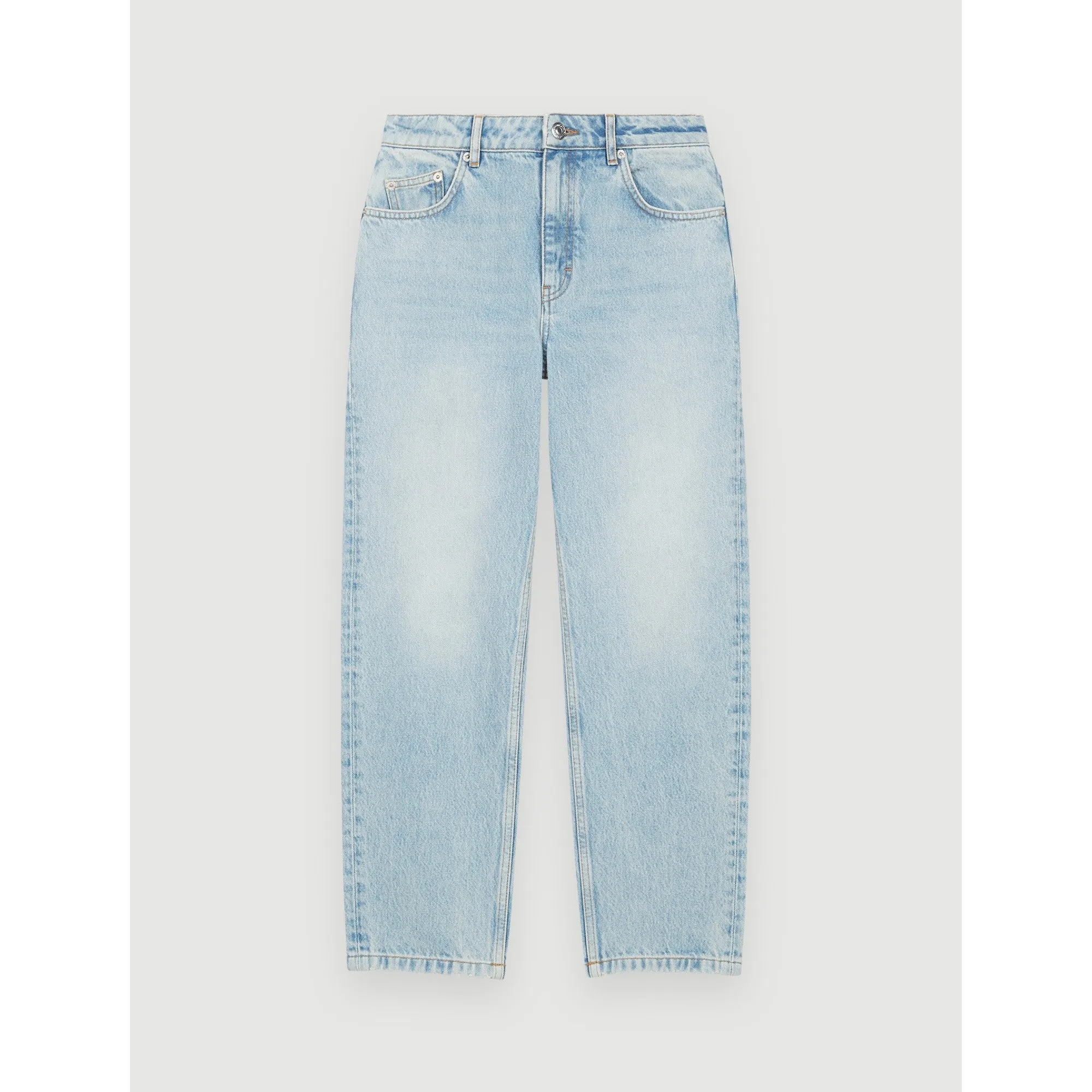 Women High-Waisted Jeans - Blue Sky