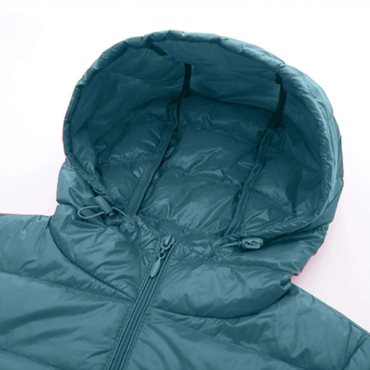 Women Lightweight Quilted Puffer Jacket Warm Winter Hooded Down Coats Casual Parkas Jackets Outerwear with Pockets