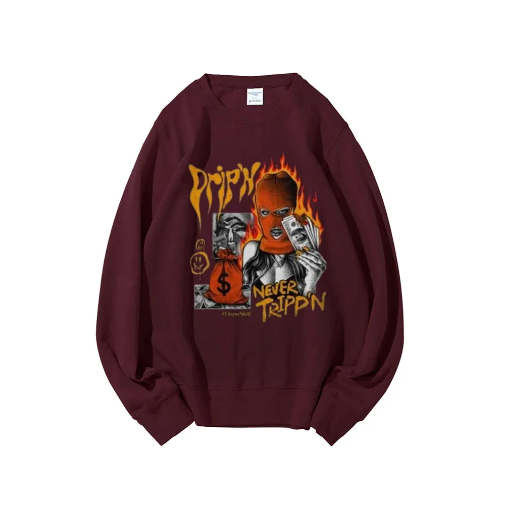 Women Vintage Graphic Sweatshirts