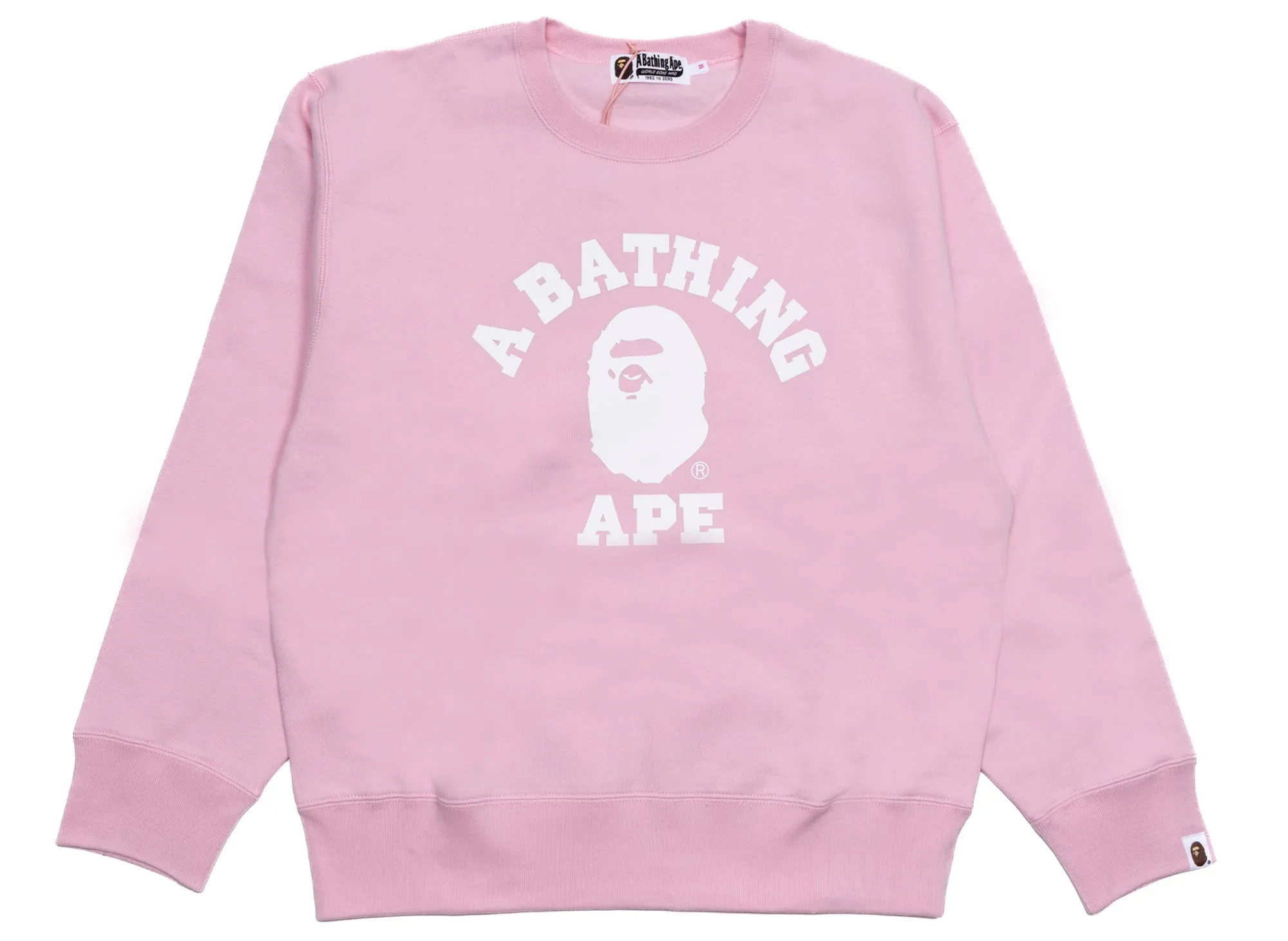 Women's A Bathing Ape College Crewneck