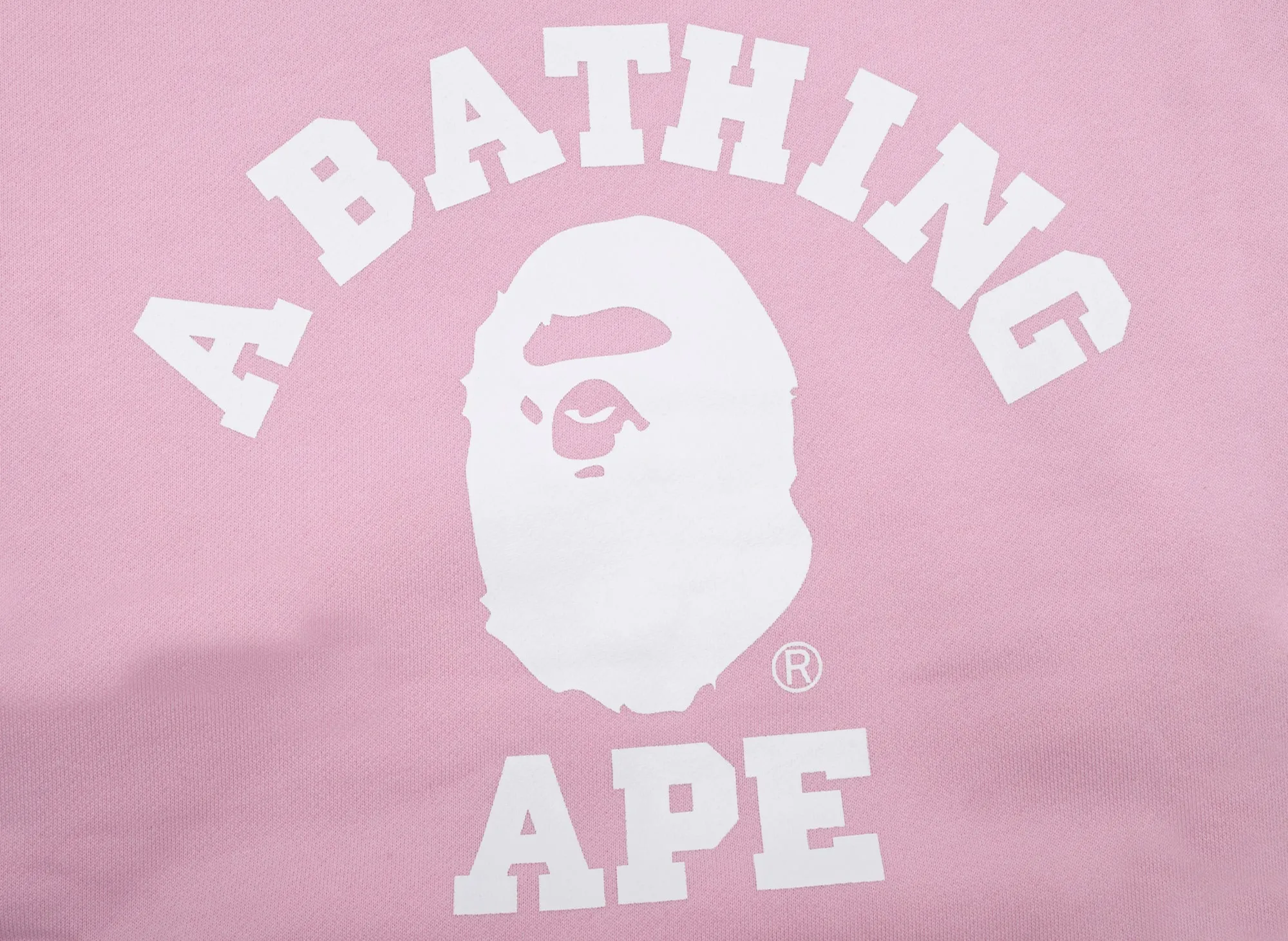Women's A Bathing Ape College Crewneck