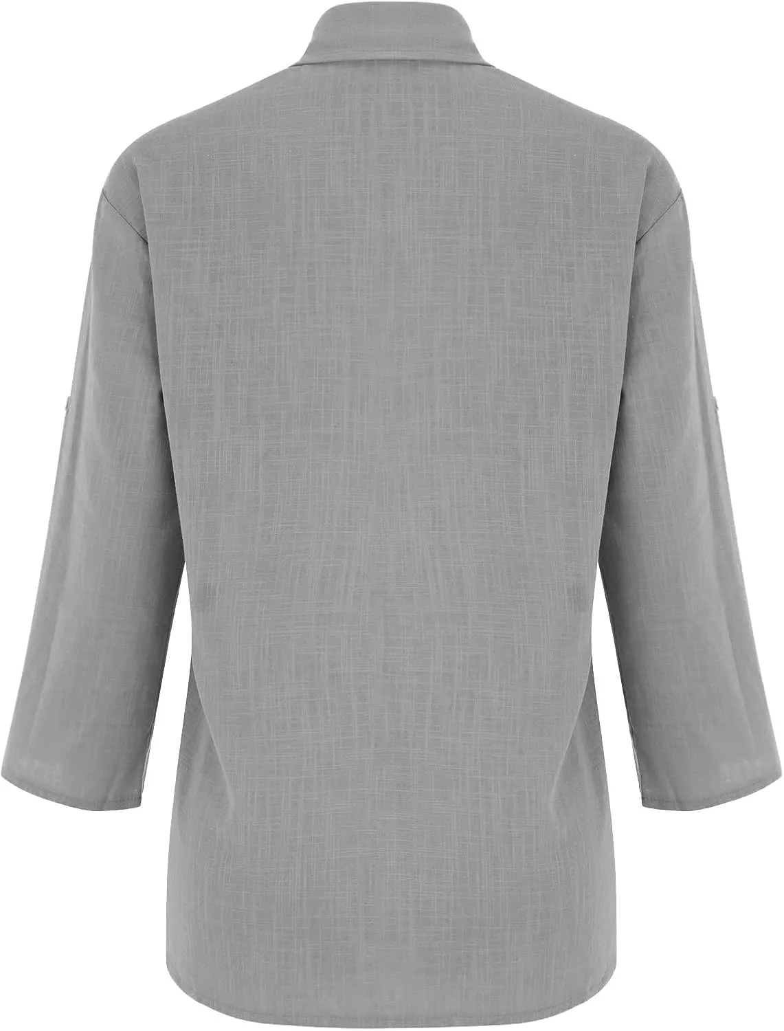 Womens Button Down Shirts Dress Shirts Long Sleeve Blouses V Neck Solid Casual Tunics Tops