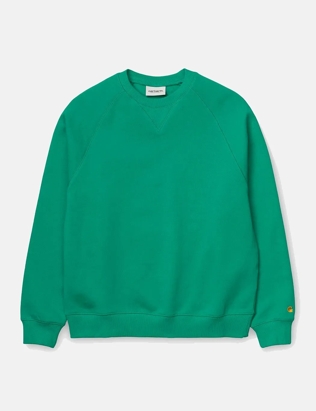 Womens Carhartt-WIP Chasy Sweatshirt - Yoda/Gold