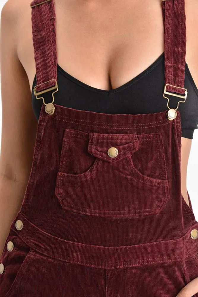 Women's Corduroy Overalls