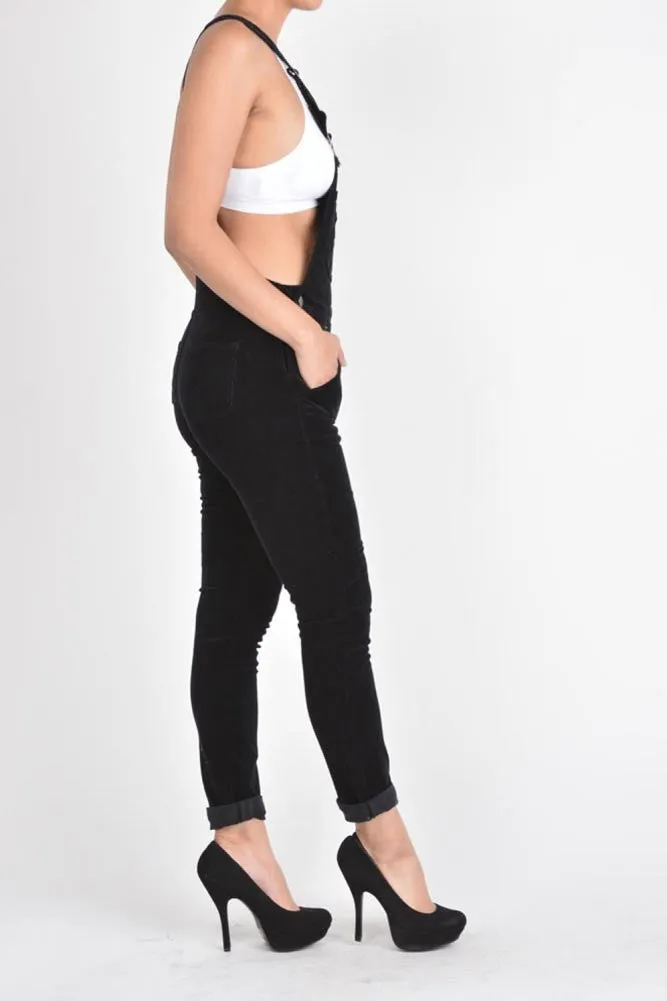Women's Corduroy Overalls