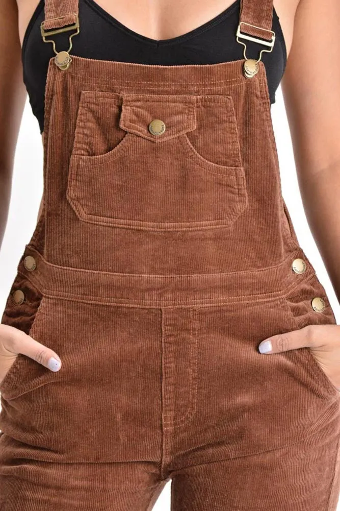 Women's Corduroy Overalls