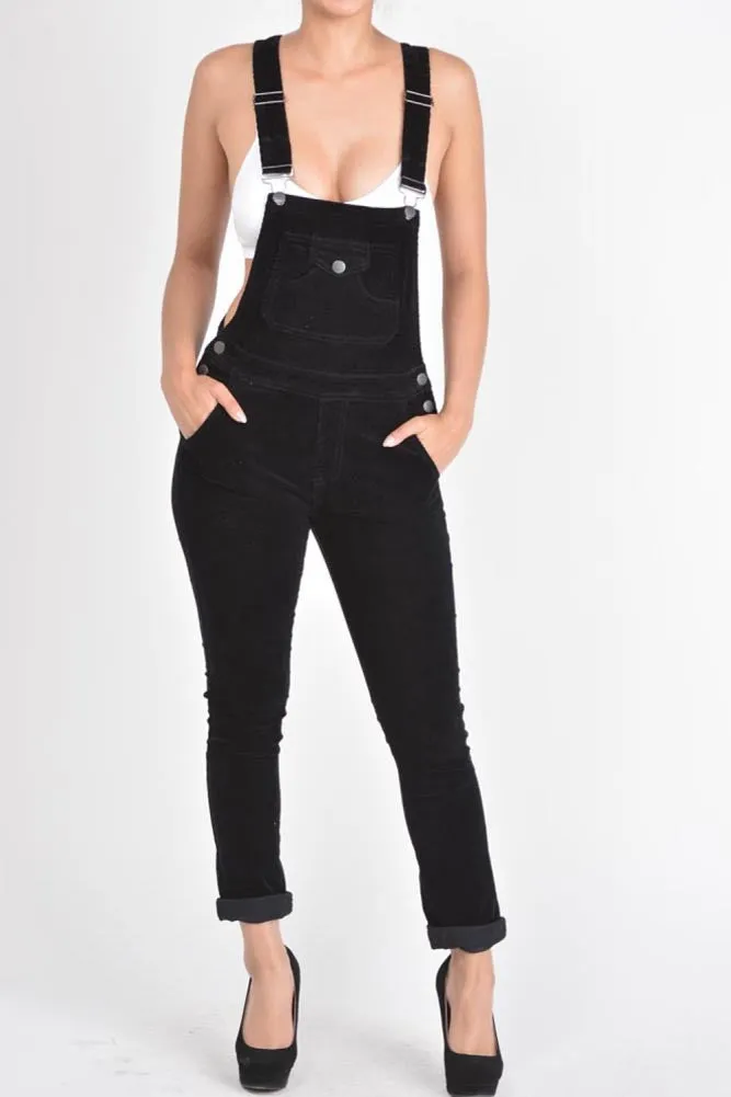 Women's Corduroy Overalls