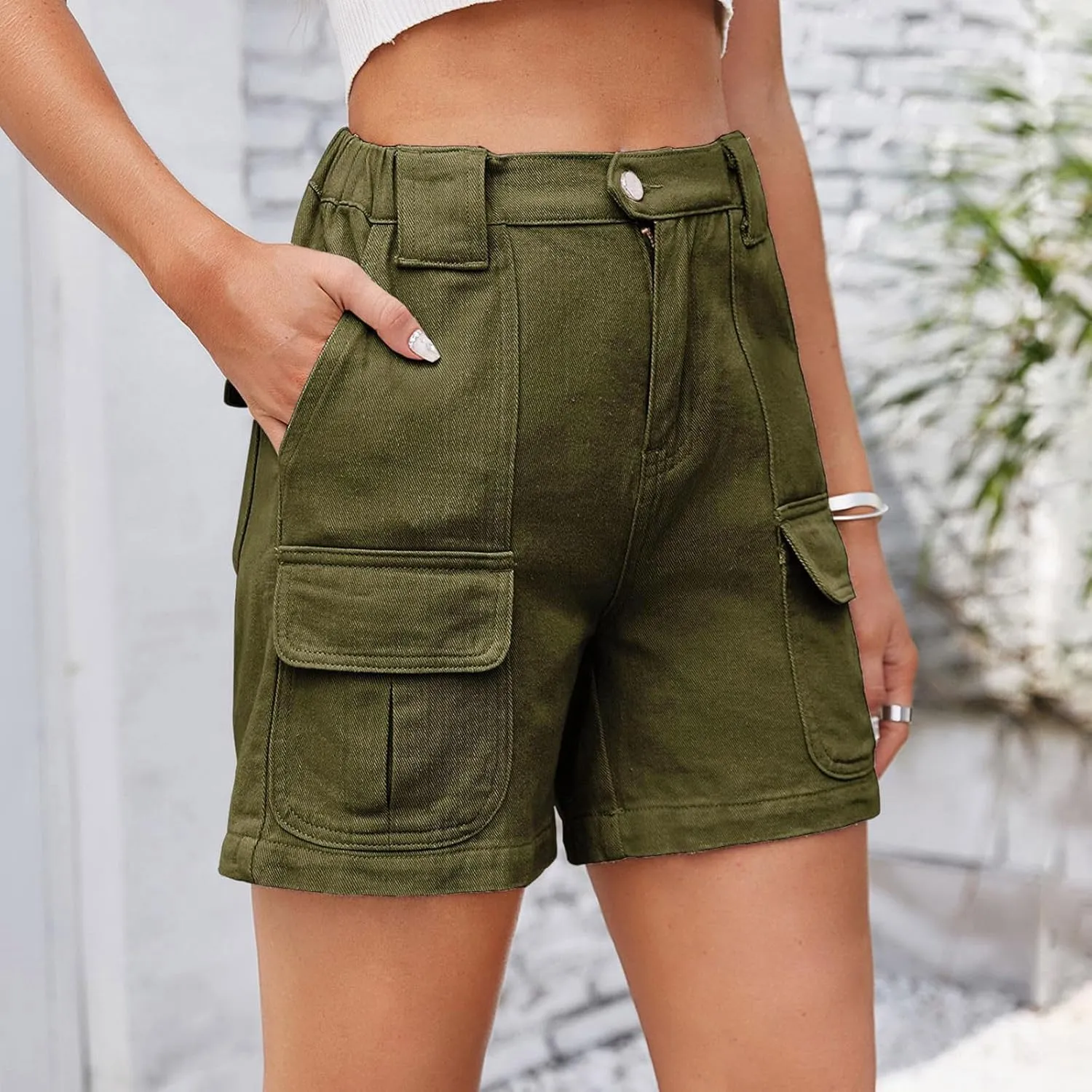 Womens Jeans Shorts High Waisted Plus Size Denim Shorts Wide Leg Cowboy Shorts Hot Stretchy Streetwear Jeans Shorts