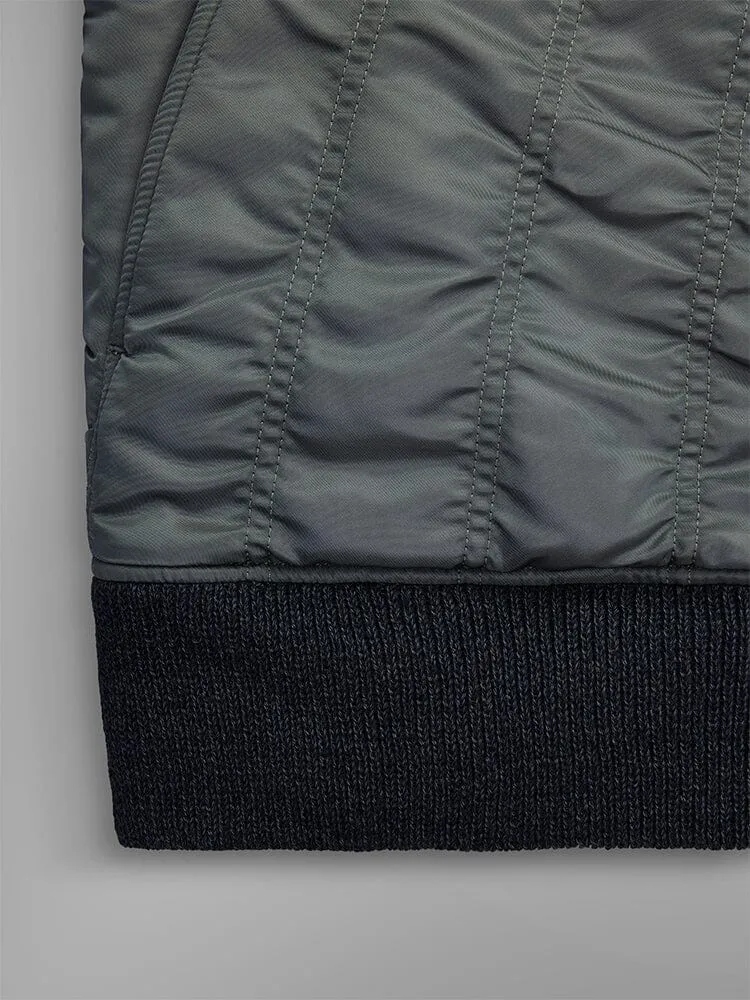 WOMEN'S MA-1 SHIRRING BOMBER JACKET
