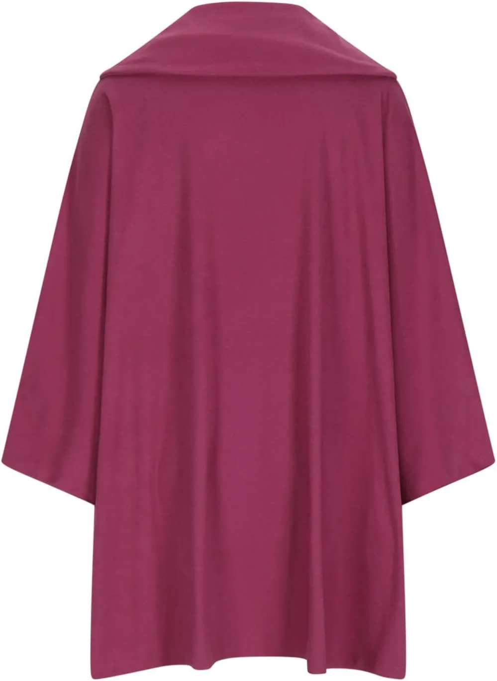 Women's Open Front Cardigan Oversized Batwing Long Sleeve Shawl Jackets Outerwear Solid Loose Poncho Coats Plus Size