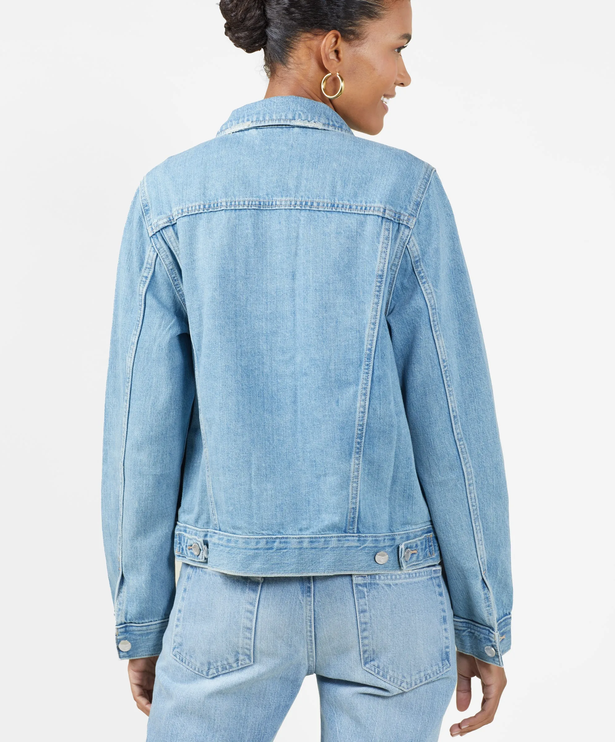 Women's Peacenik Denim Trucker - Outerworn