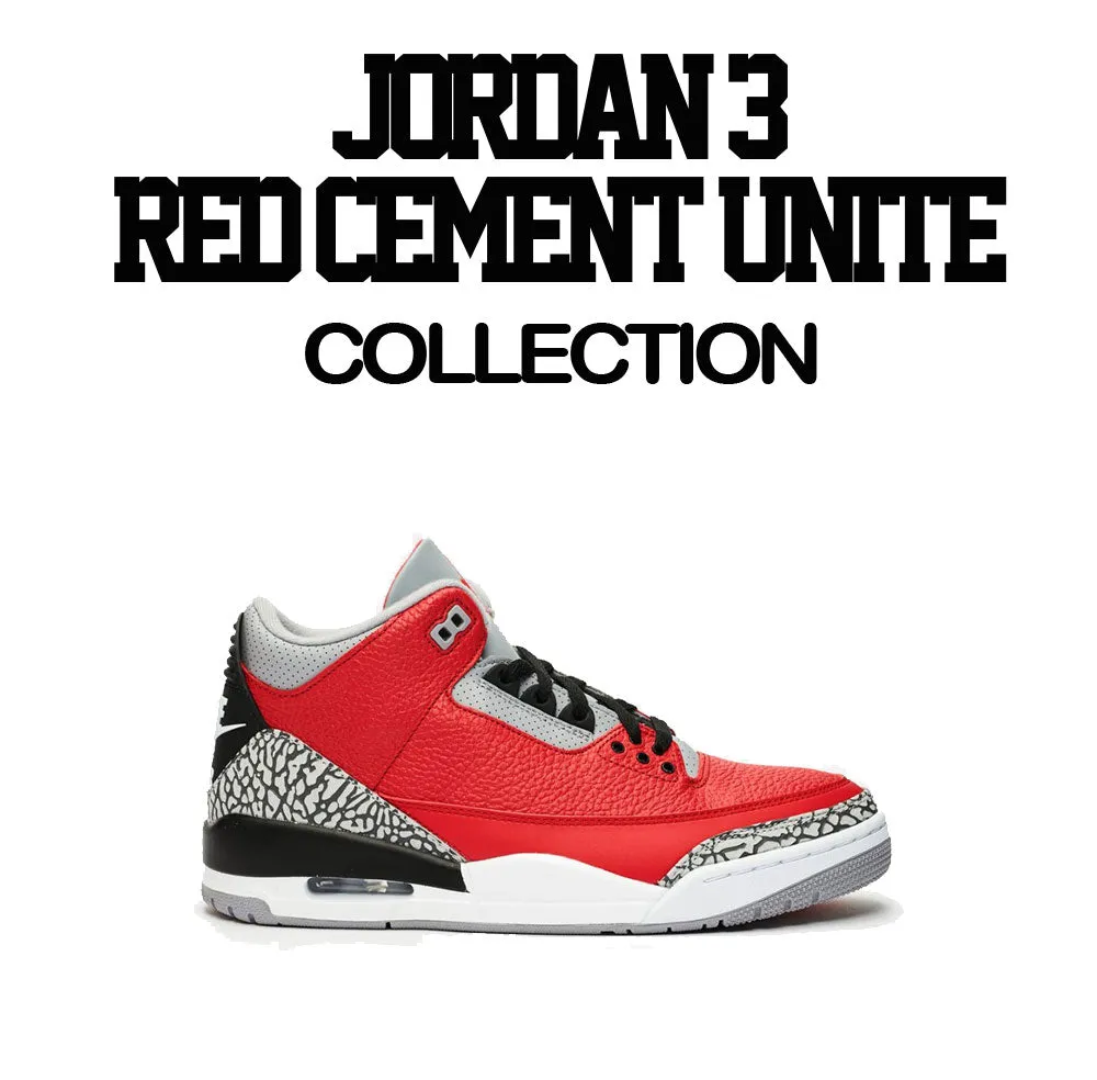 Womens - Red Cement 3 Sneaker Babe Logo Shirt