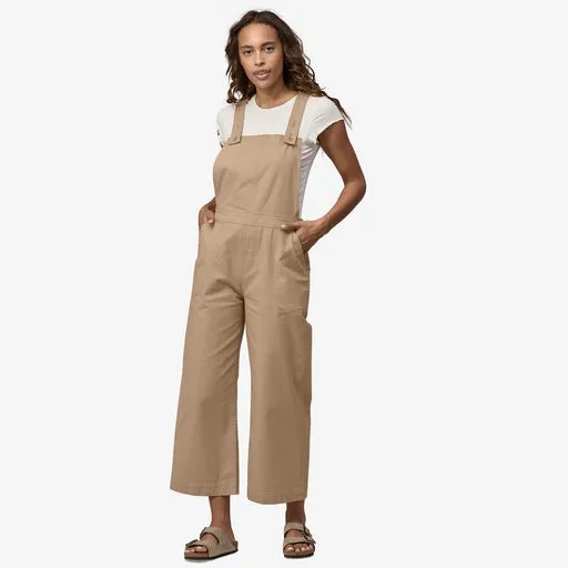 Women's Stand Up Cropped Overalls