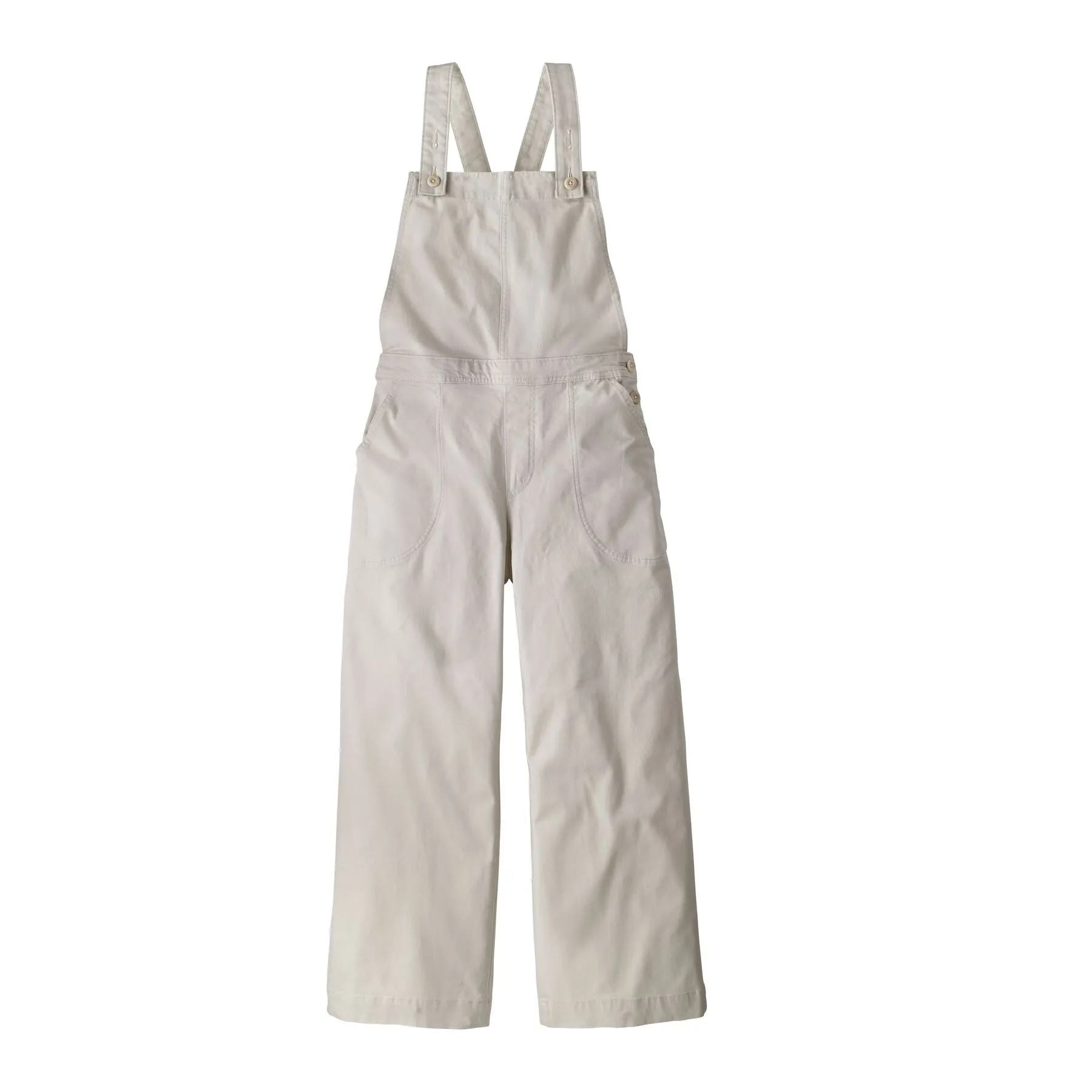 Womens Stand Up Cropped Overalls