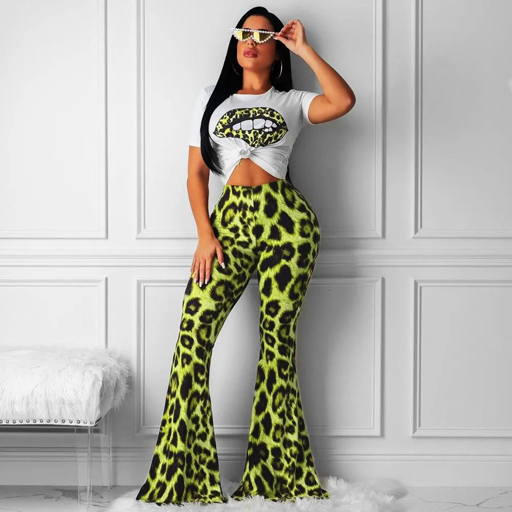 Women's Summer Casual Two-Piece Jumpsuit With Print