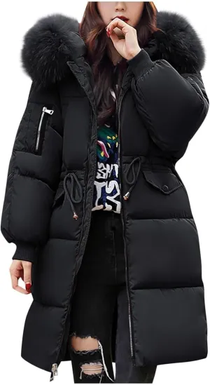 Women's Warm Winter Coats Oversized Shearling Fleece Fleece Jackets Outerwear Windproof Windbreaker Hooded Coats