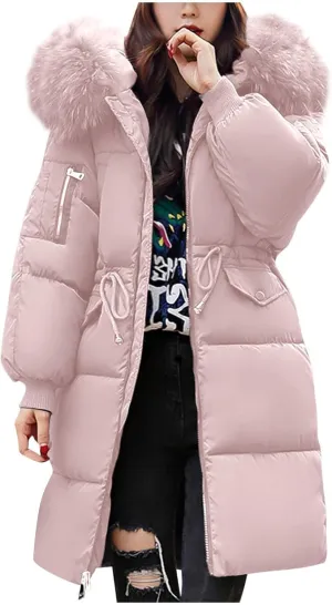 Women's Warm Winter Coats Oversized Shearling Fleece Fleece Jackets Outerwear Windproof Windbreaker Hooded Coats