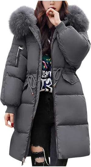 Women's Warm Winter Coats Oversized Shearling Fleece Fleece Jackets Outerwear Windproof Windbreaker Hooded Coats