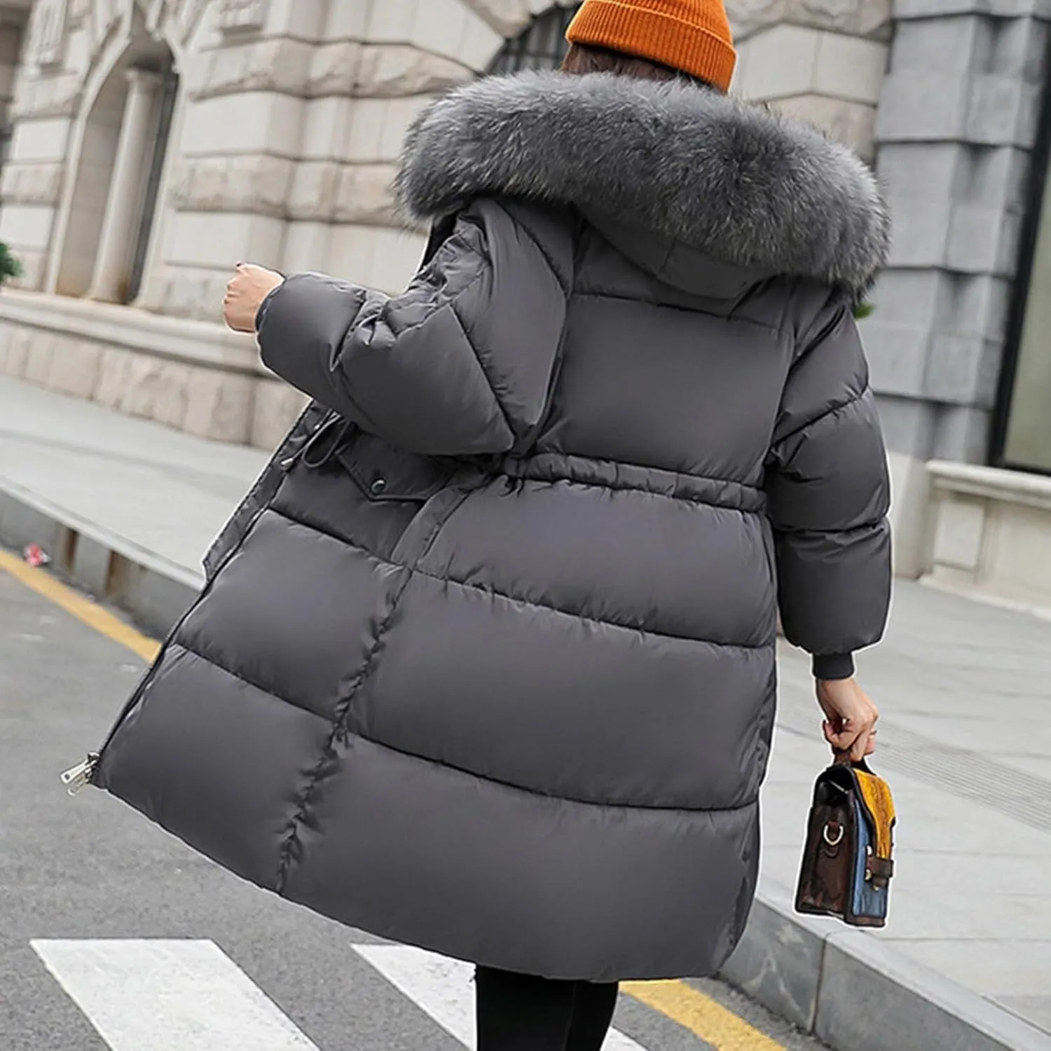 Women's Warm Winter Coats Oversized Shearling Fleece Fleece Jackets Outerwear Windproof Windbreaker Hooded Coats