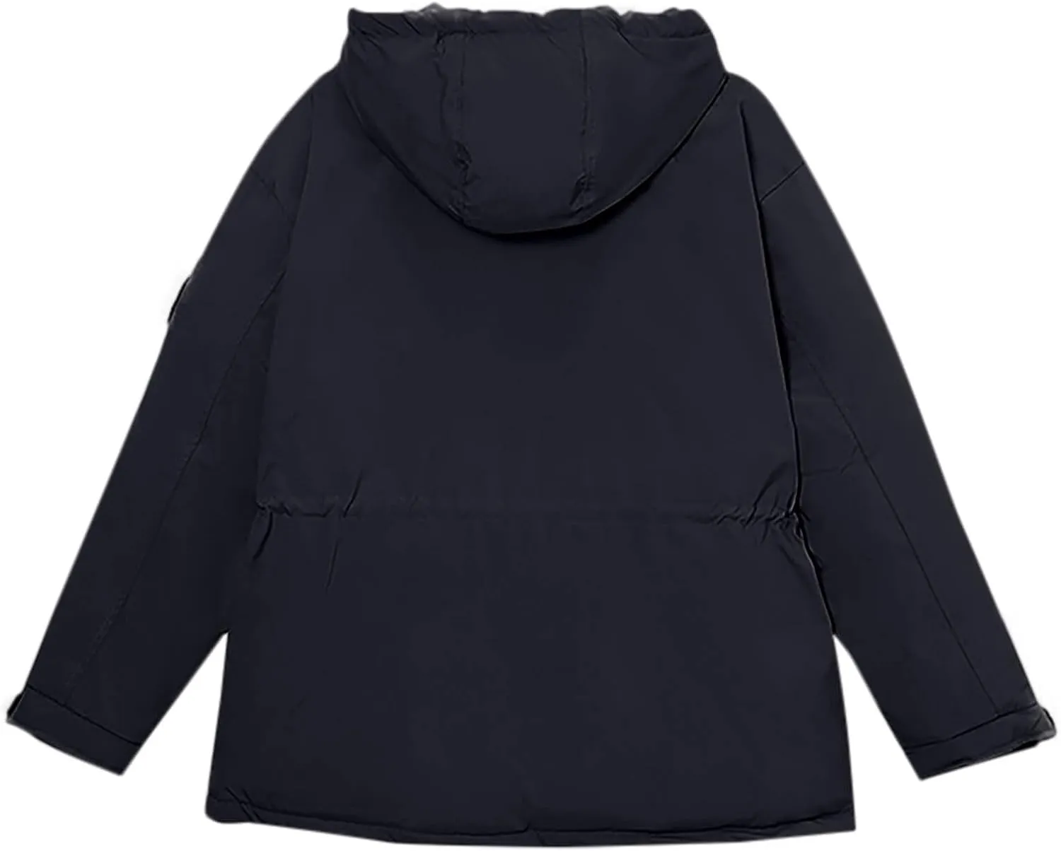 Women's Winter Windproof Coats Teen Girls Thicken Puffer Down Jackets Heavyweight Quilted Jackets Outerwear With Hood