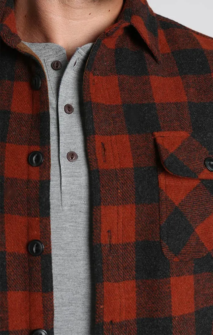 Wool Blend Overshirt