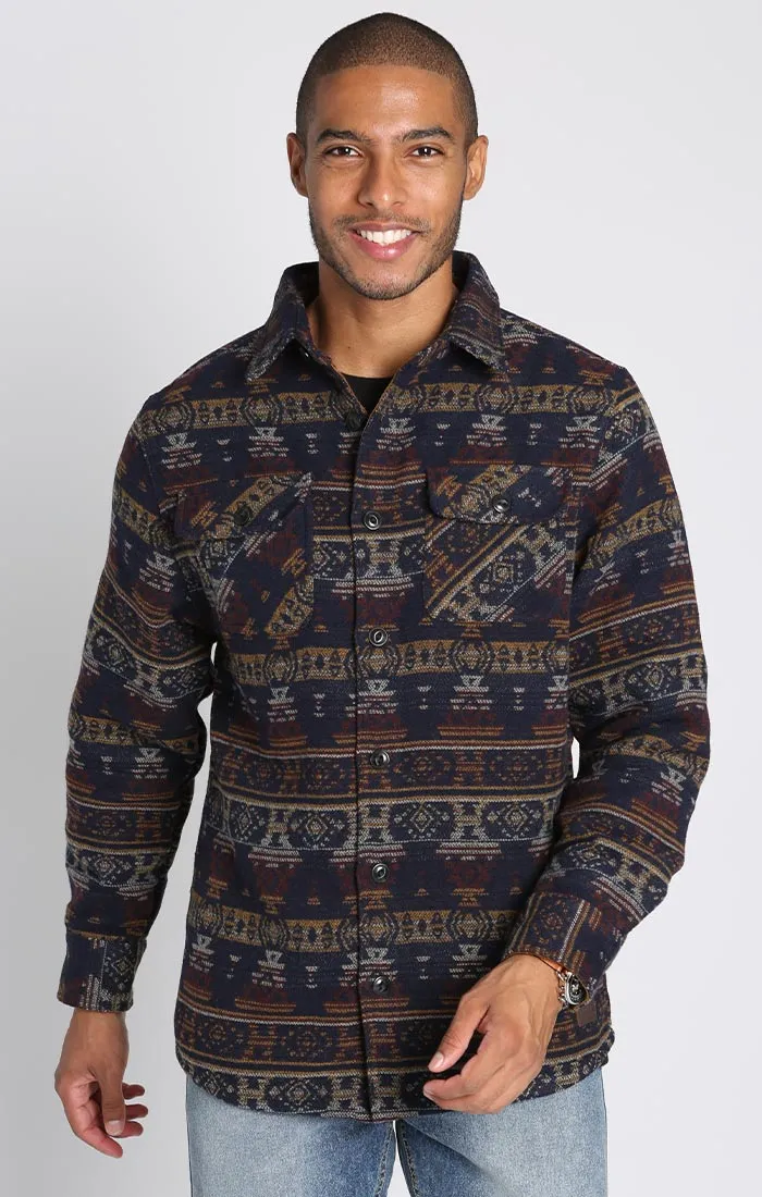 Wool Blend Overshirt