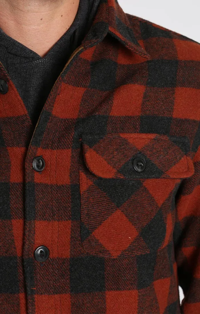 Wool Blend Overshirt