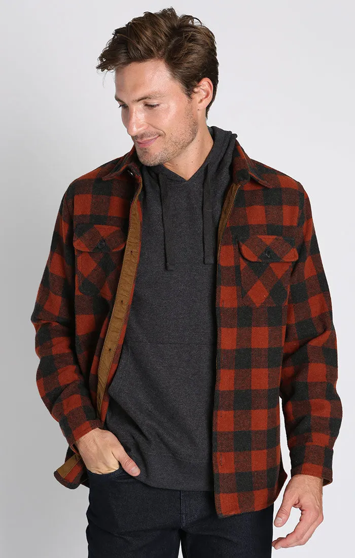 Wool Blend Overshirt