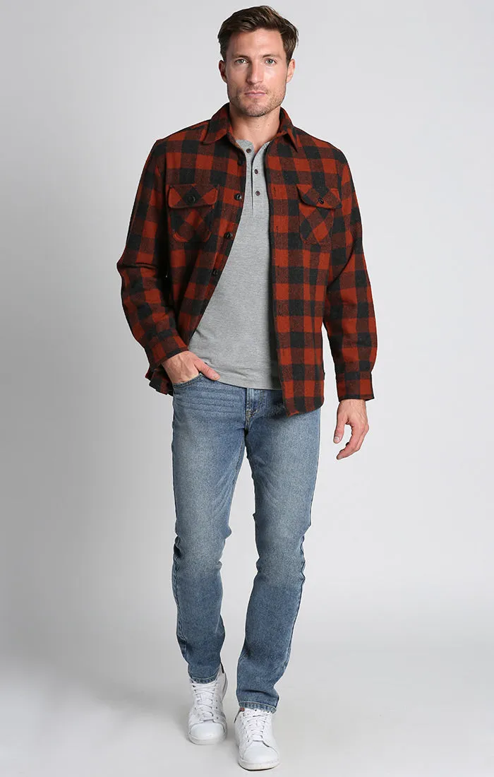 Wool Blend Overshirt