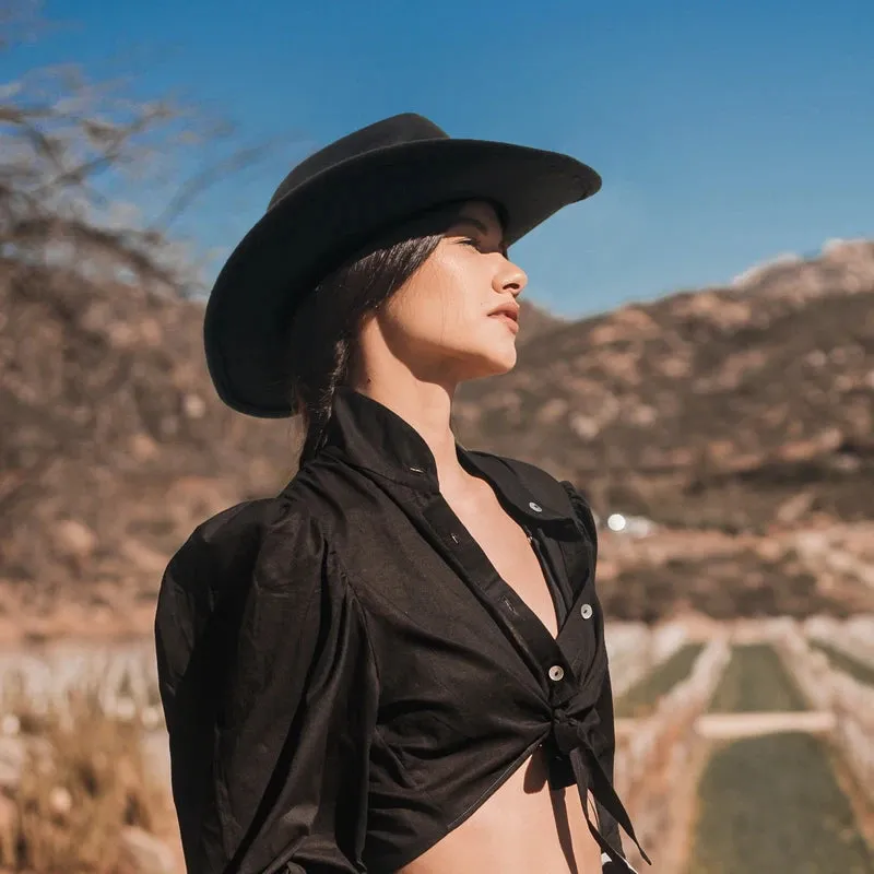 Wool Blended Western Cowboy Hat